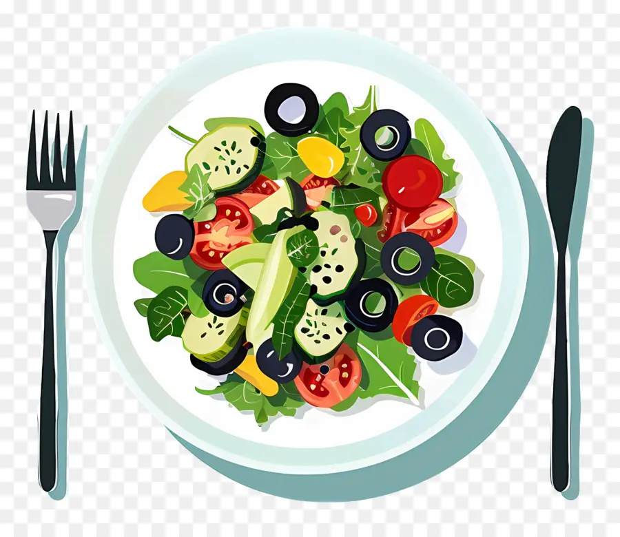 Salade Saine，Salade PNG