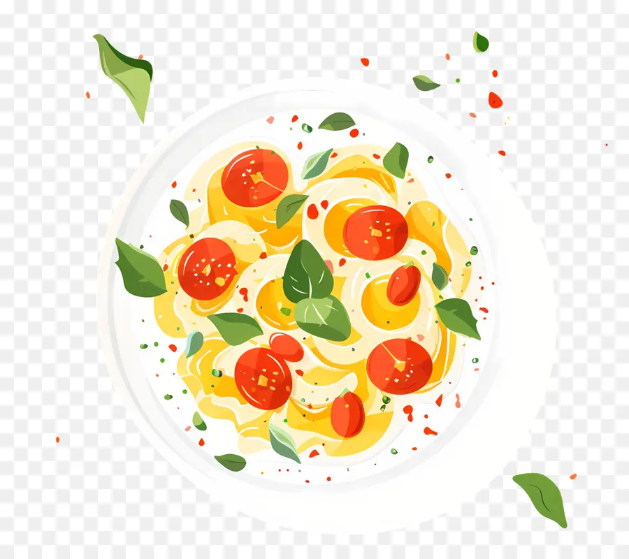 Oeufs Brouillés，Spaghetti PNG