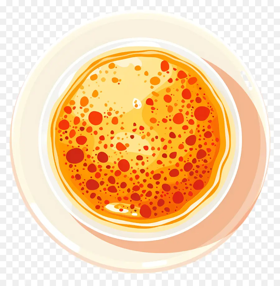 Crème Brûlée，Orange Soupe PNG