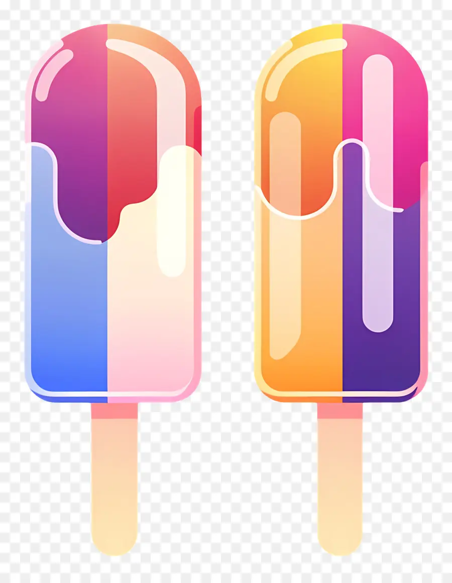 Popsicle，Crème Glacée PNG