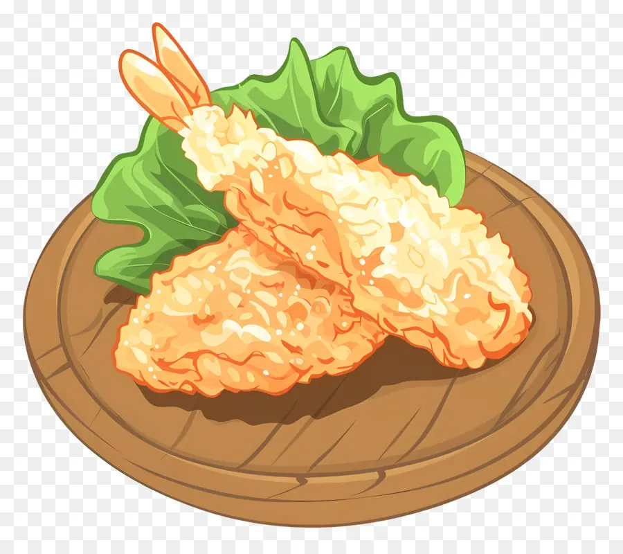 Tempura，Ailes De Poulet Frit PNG