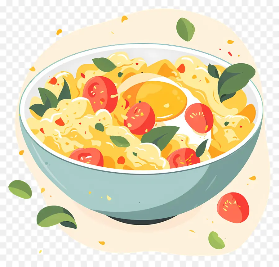 Oeufs Brouillés，Spaghetti PNG