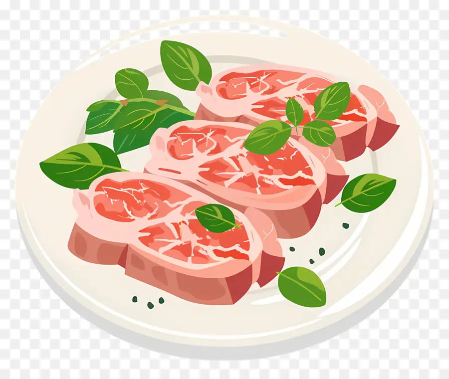 Côtelettes De Porc，Steak PNG