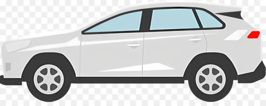 Bande Dessinée De Voiture，Voiture Blanche PNG