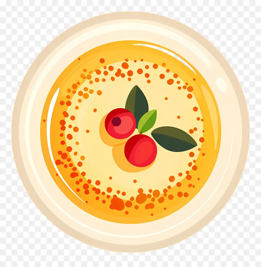 Crème Brûlée，Soupe Aux Champignons PNG