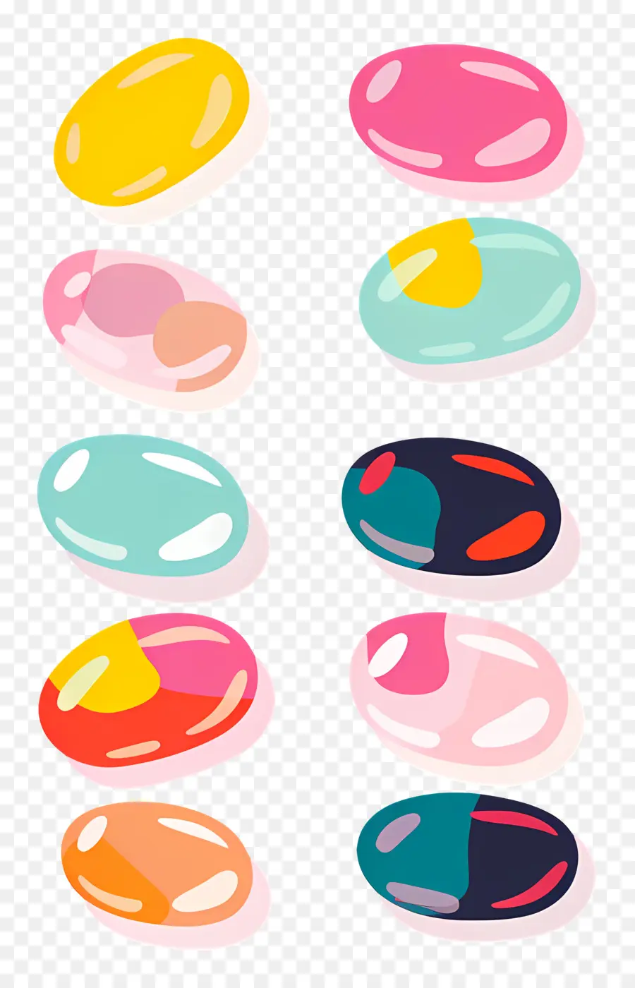 Les Fèves à La Gelée，Bonbons PNG