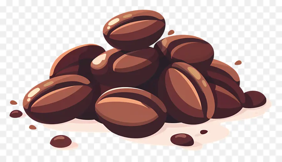 Les Grains De Café，Chocolat PNG