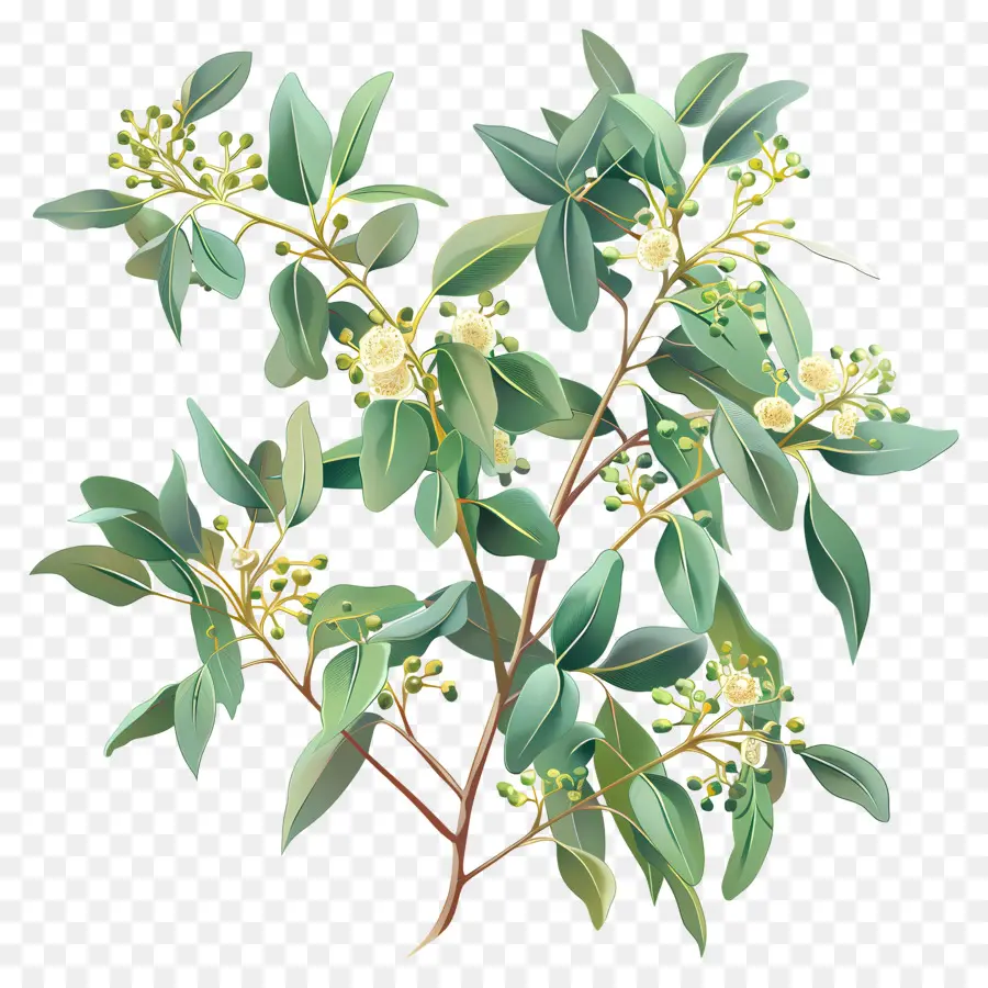 Eucalyptus，Arbre D'eucalyptus PNG