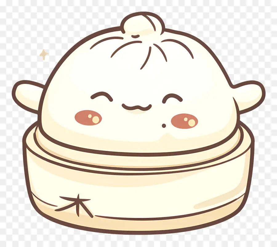 Baozi，Visage Souriant PNG