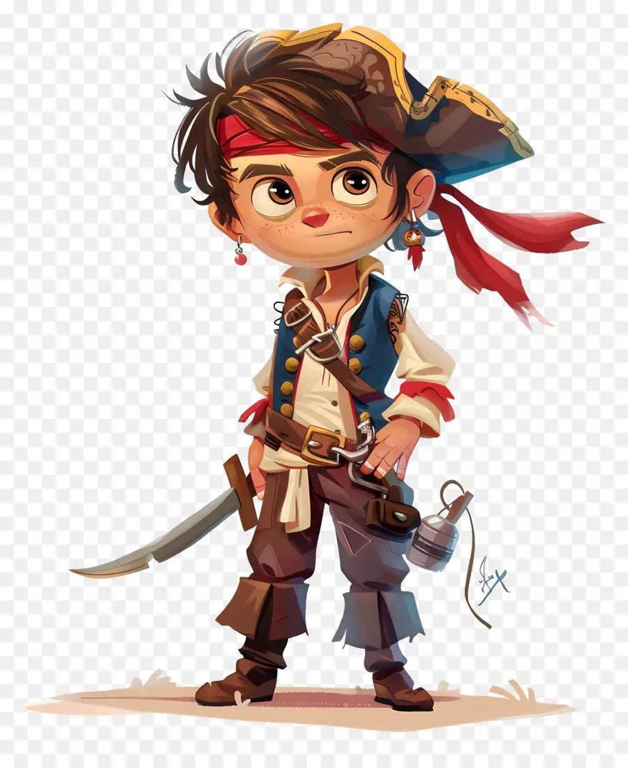 Pirate，Tenue De Pirate PNG