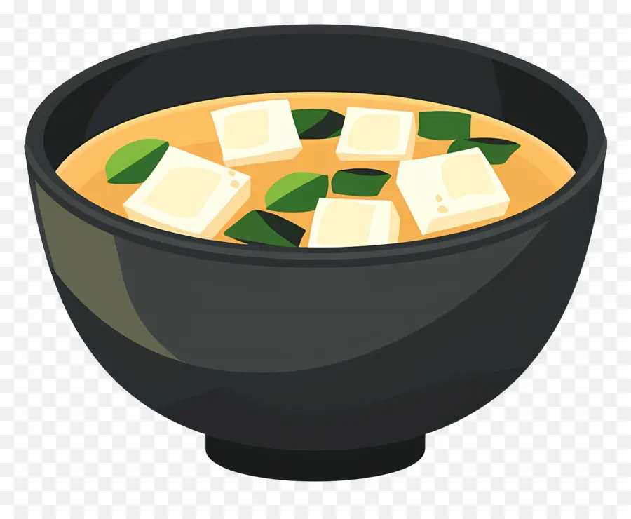 Soupe Miso，Tofu PNG