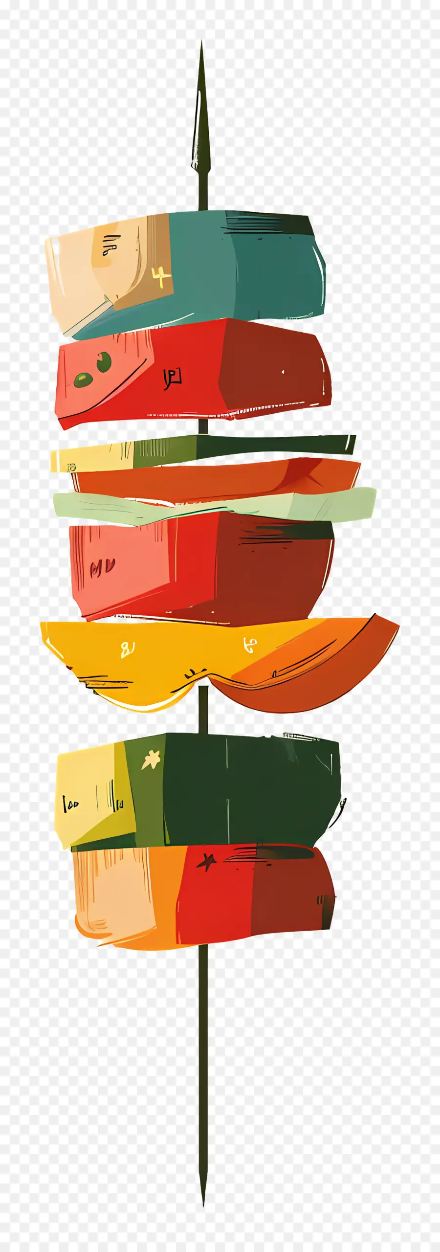 Brochettes，Fruits PNG