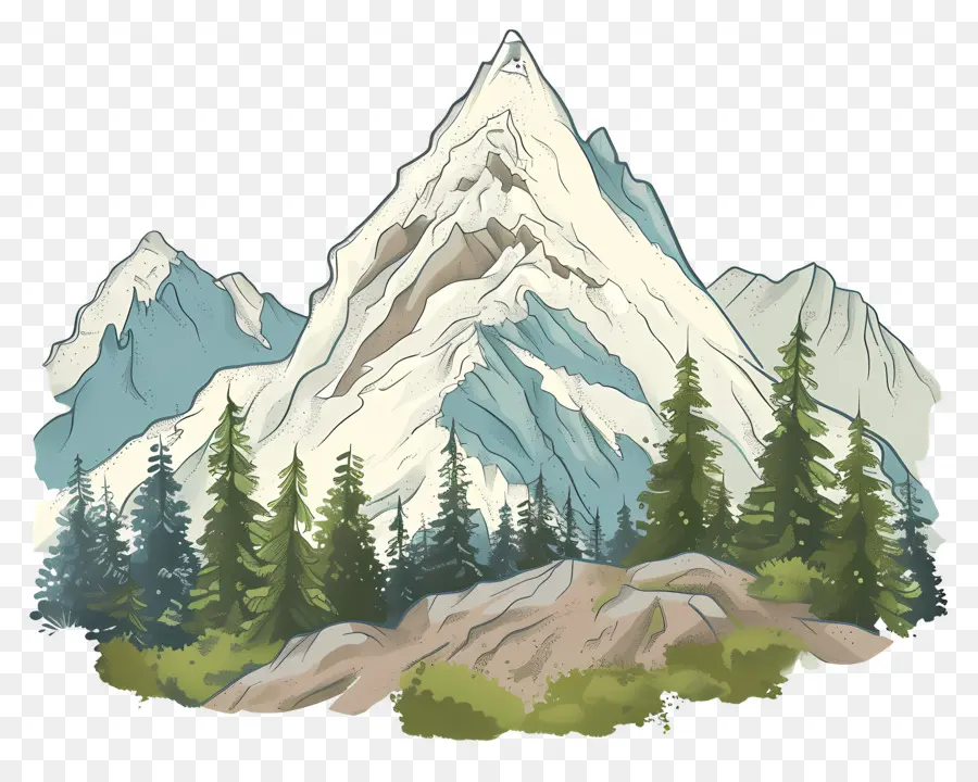 Montagne，Sommet De La Montagne PNG