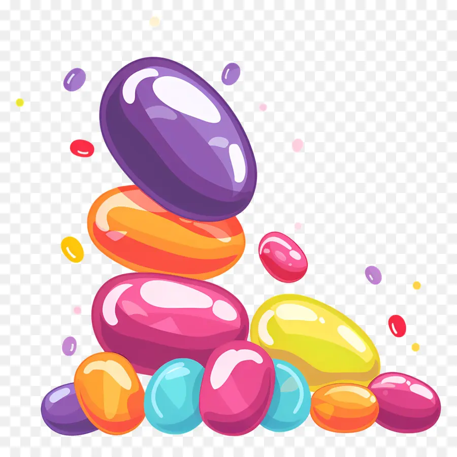 Les Fèves à La Gelée，Bonbons PNG