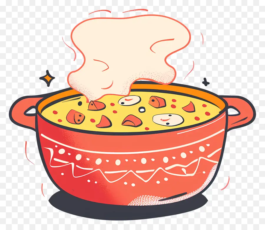 Pot Chaud，La Cuisson PNG