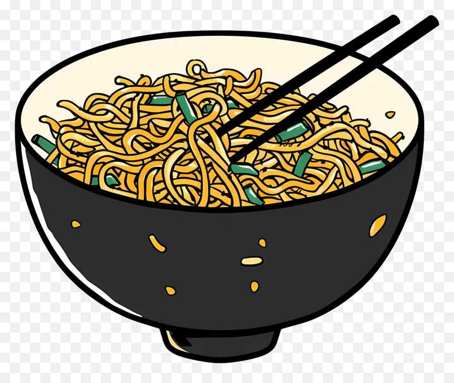 Chow Mein，Nouilles PNG