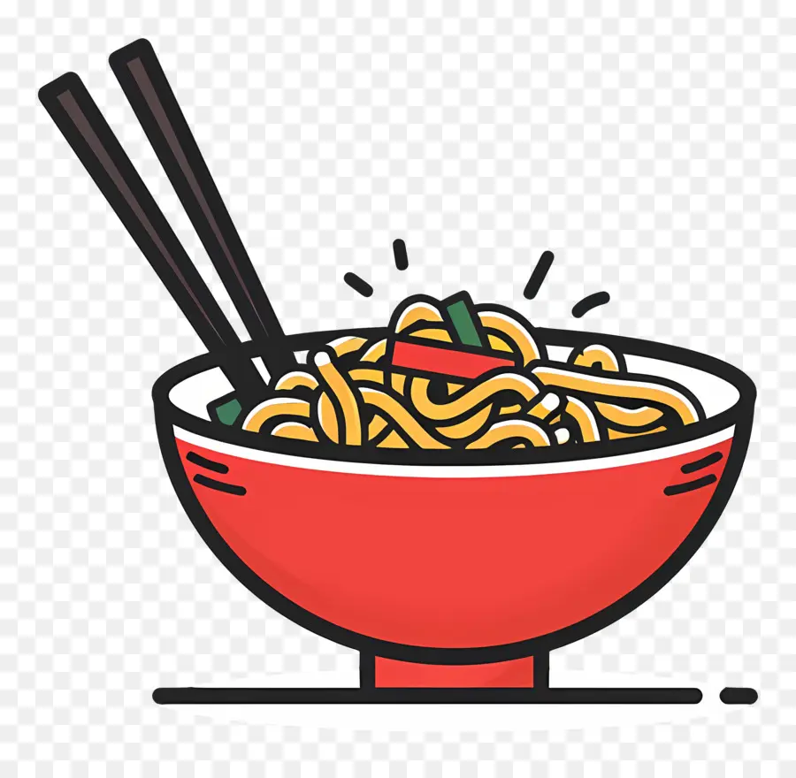 Chow Mein，Nouilles PNG