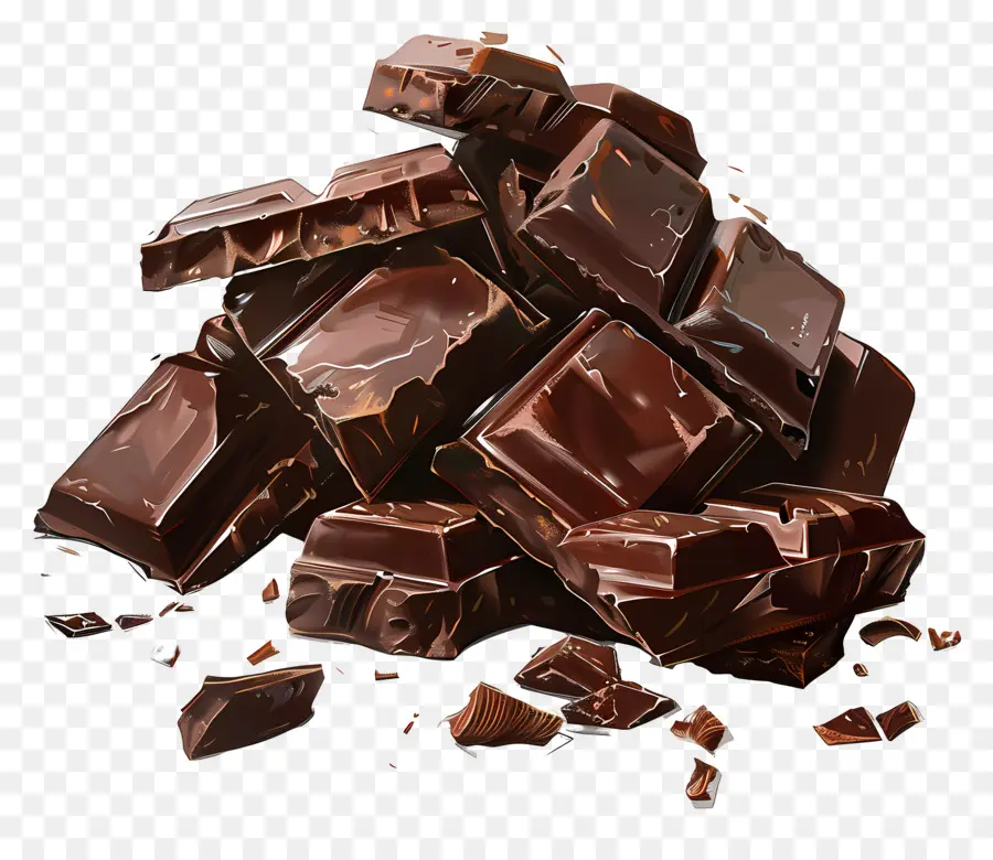 Chocolat，Cassé PNG