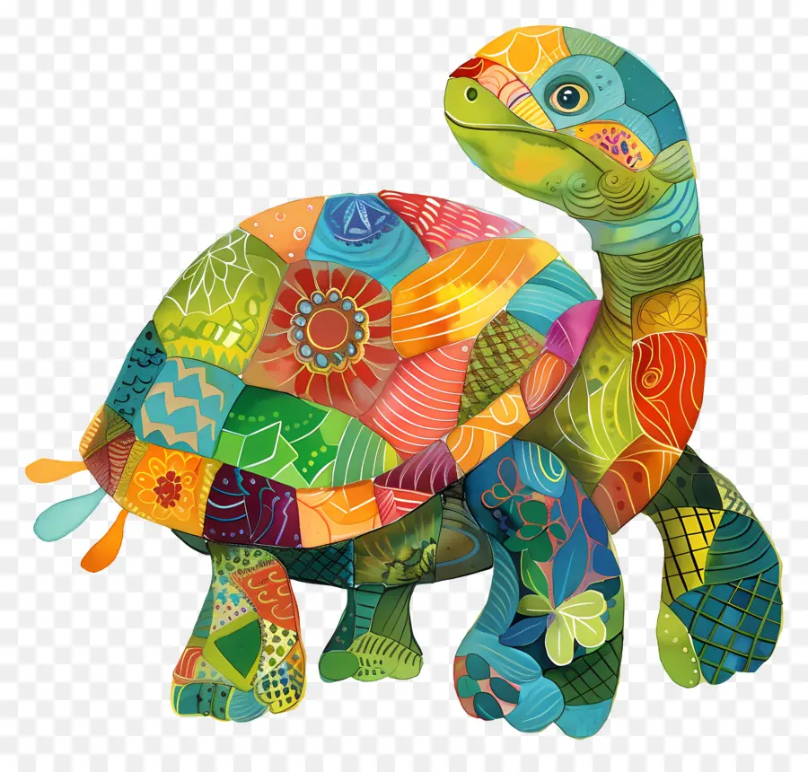 Tortue，L'art De La Mosaïque PNG