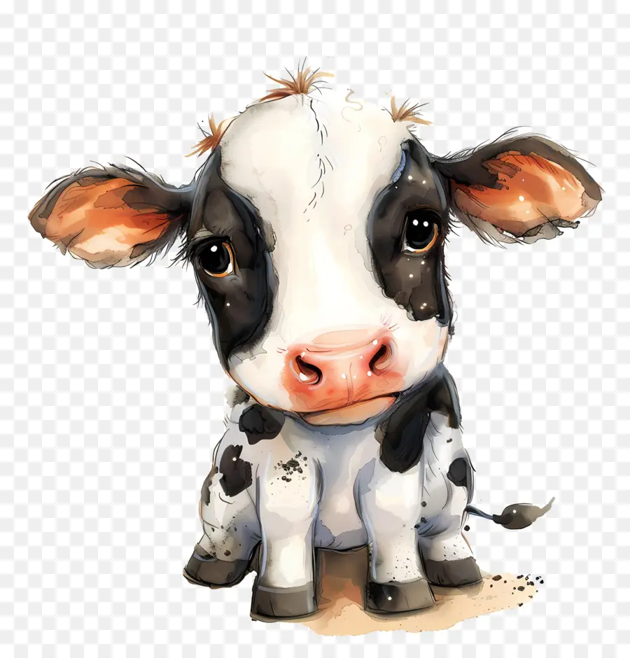 Vache，De Vache Noir Et Blanc PNG