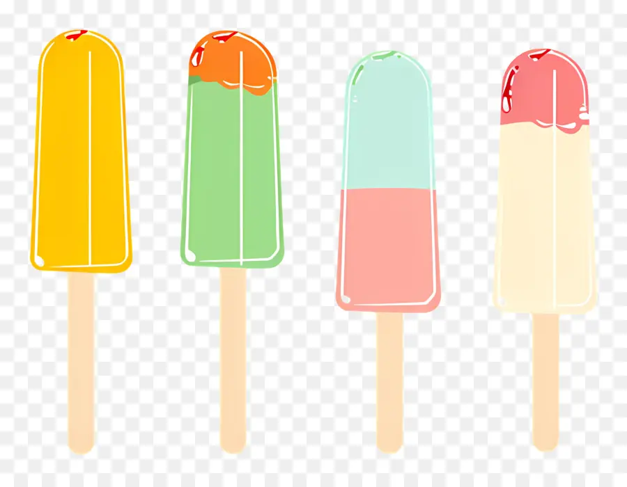 Popsicle，Crème Glacée PNG