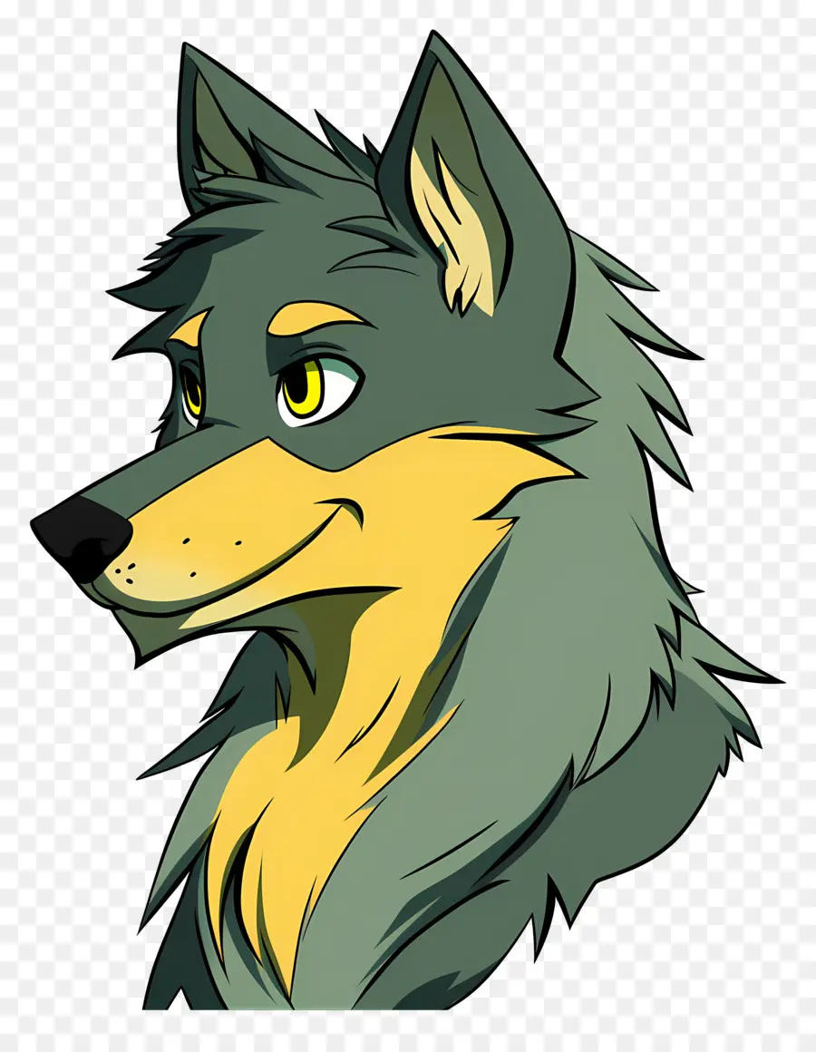 Dessin Animé Wolf，Loup PNG