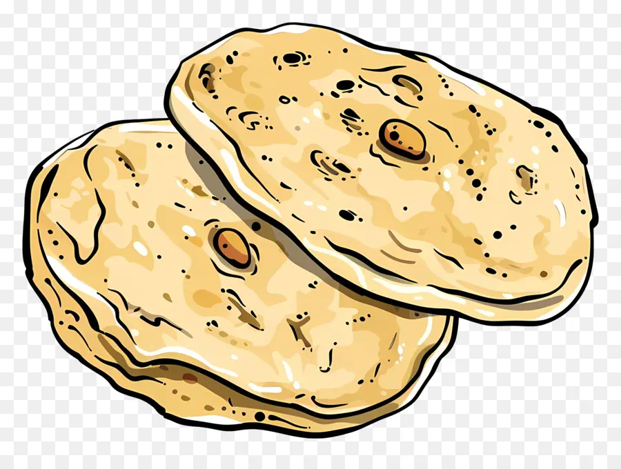 Pain Naan，La Cuisson PNG