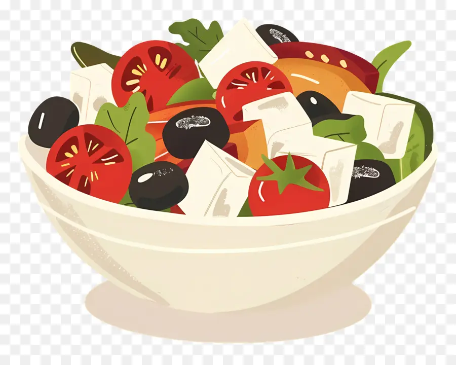 Salade Grecque，Salade PNG