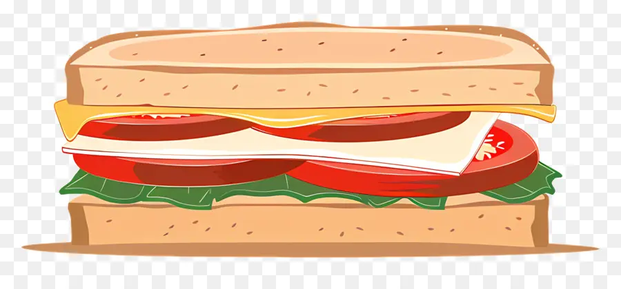 Sandwich，Sandwich Au Fromage Grillé PNG