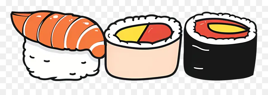 Sushi，Saumon PNG