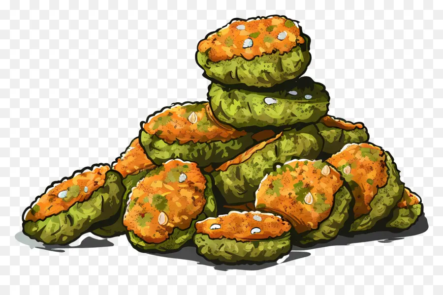 Falafel，Bâtons De Poisson Frits PNG