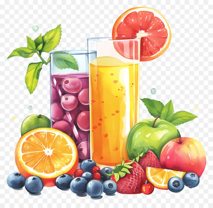 Jus，Jus De Fruits PNG