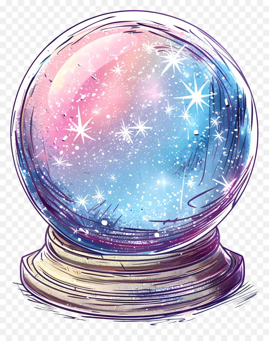 Boule De Cristal，Globe De Neige PNG