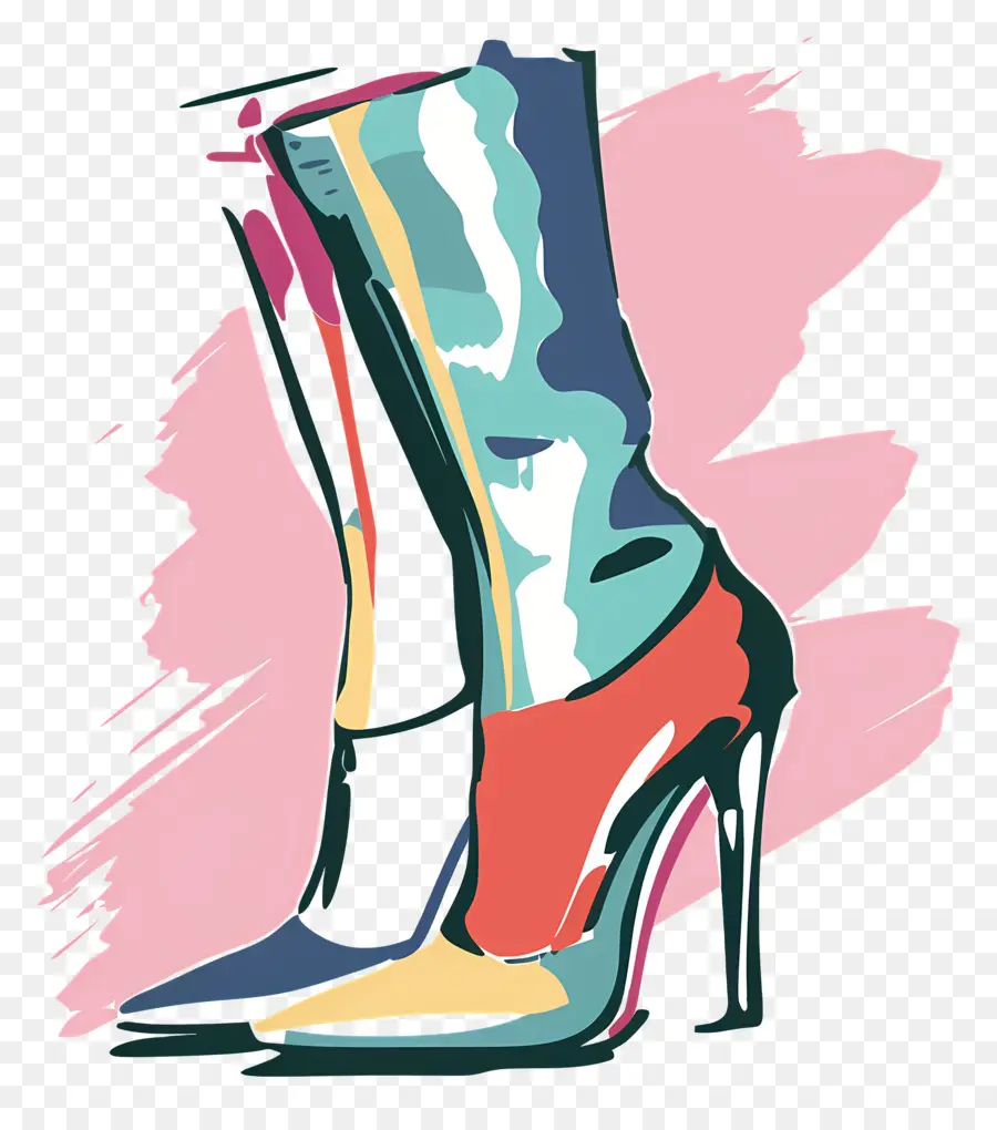 La Mode Des Bottes，Talons Hauts PNG