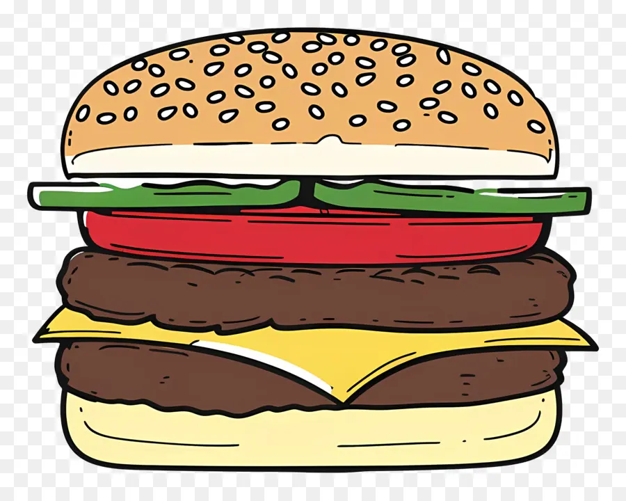 Hamburger，Laitue PNG