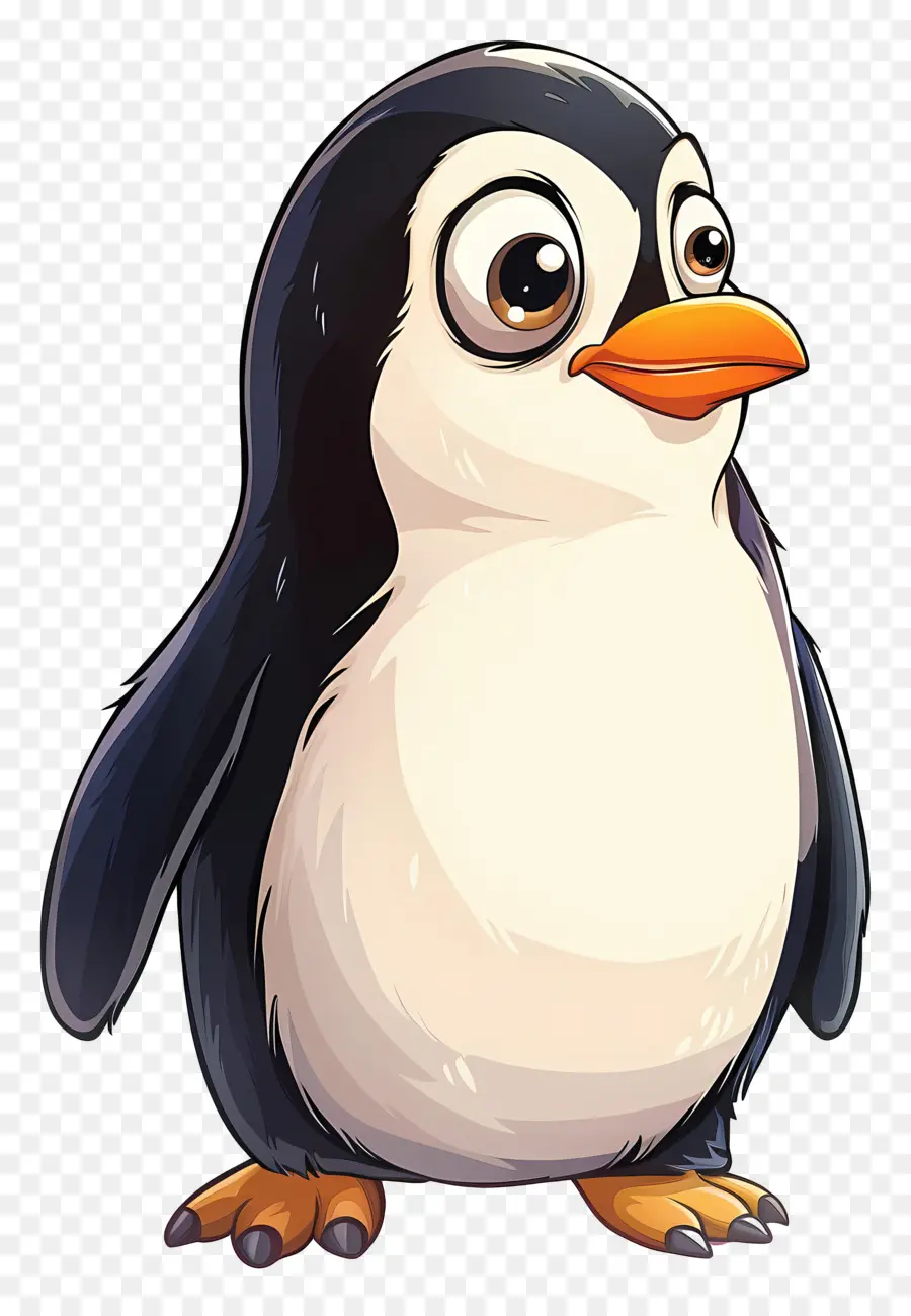 Cartoon Pingouin，Pingouin Mignon PNG