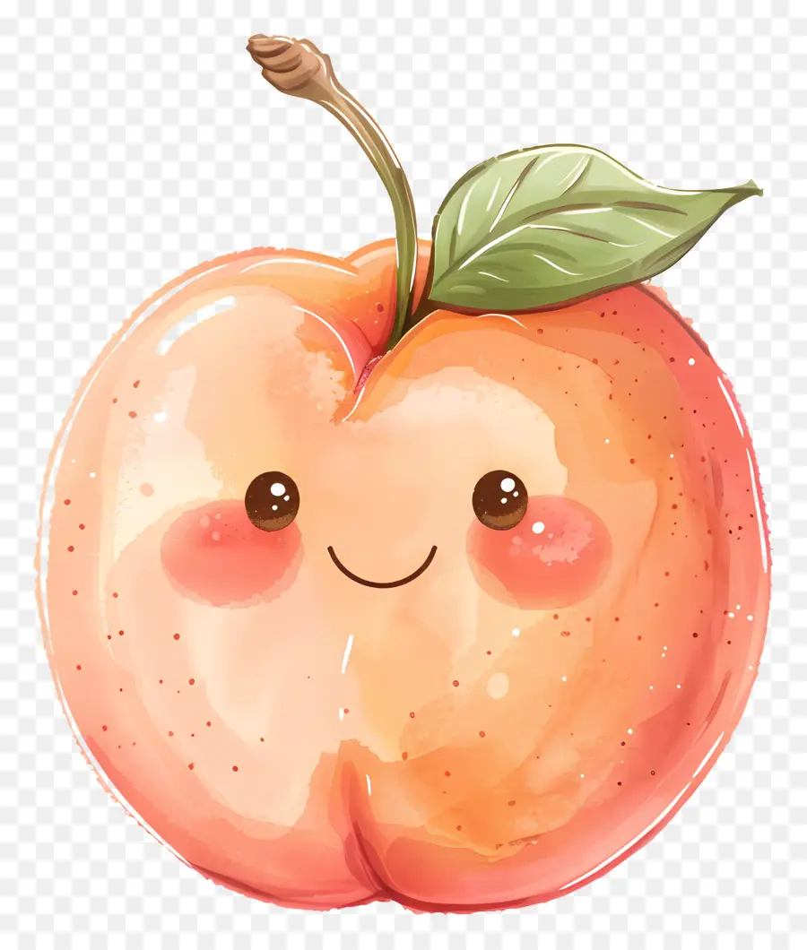 Pêche，Mignon Apple PNG