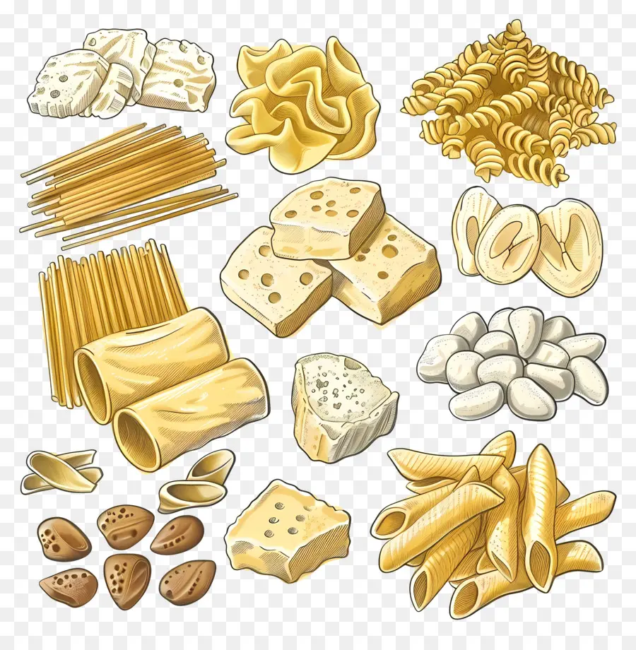 Les Pâtes，Spaghetti PNG