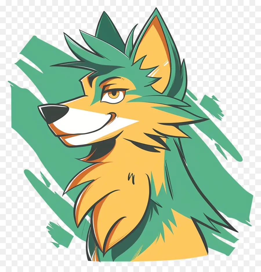 Dessin Animé Wolf，Fox PNG