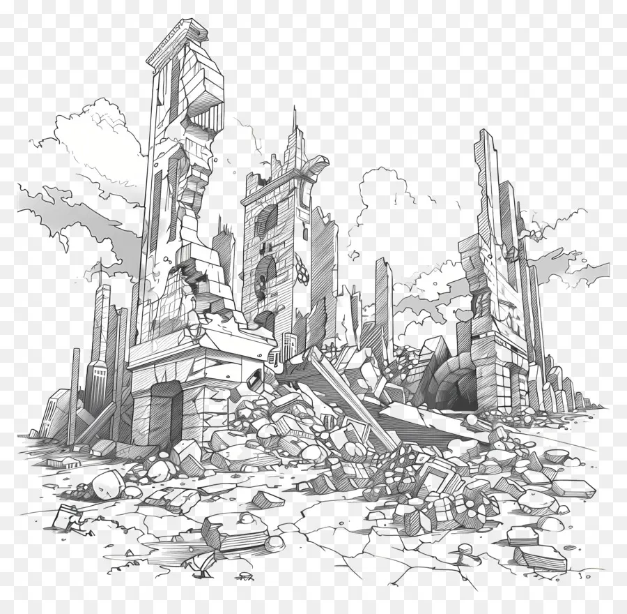 Ruines，Apocalypse PNG