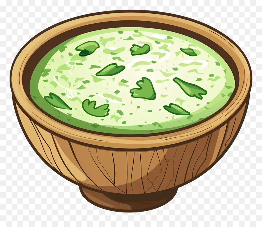 Raita Vert，Soupe Verte PNG