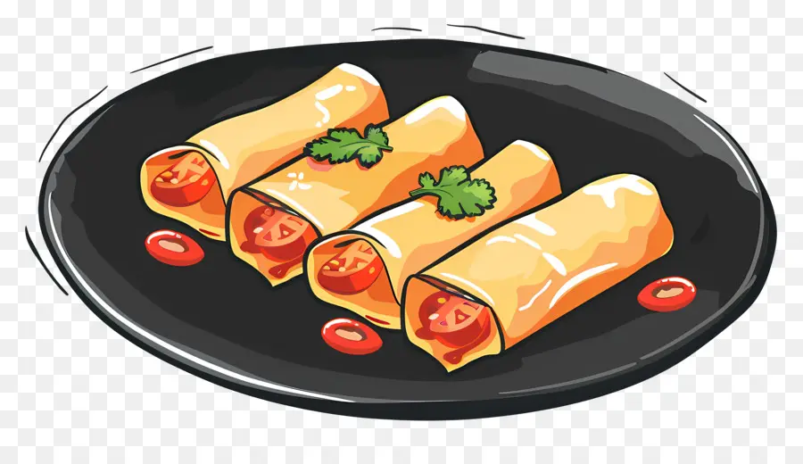 Enchiladas，Pâte Frite PNG