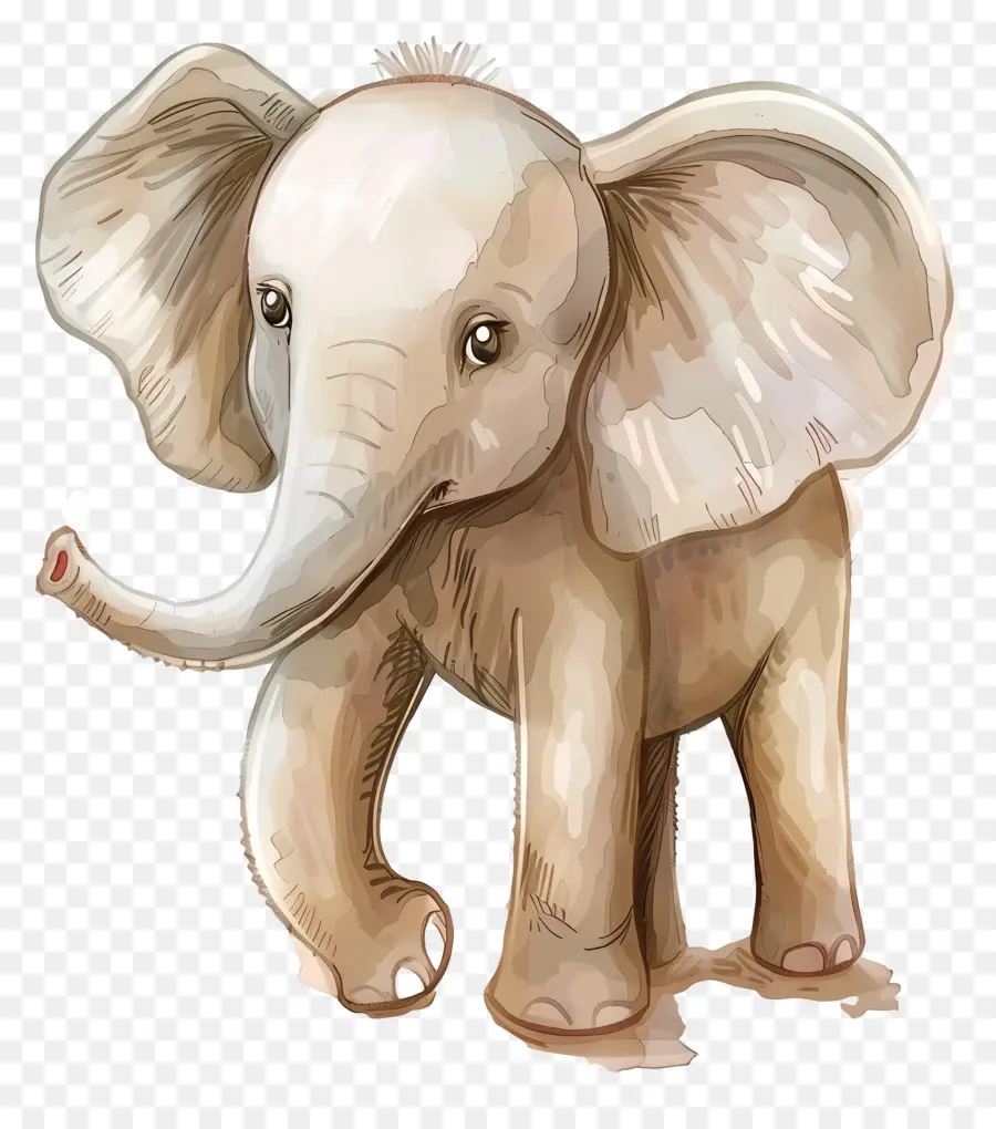 L'éléphant，Bébé éléphant PNG