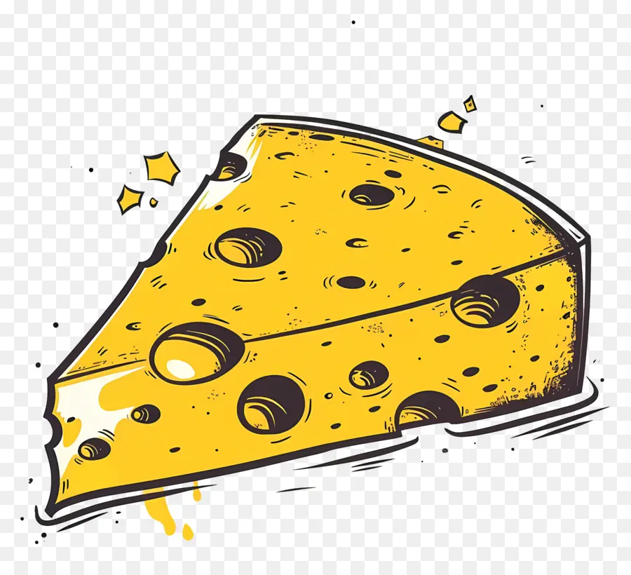 Tranche De Fromage，Coin De Fromage PNG