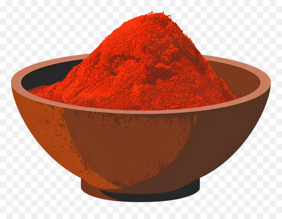 Paprika En Poudre，Poudre De Piment Rouge PNG