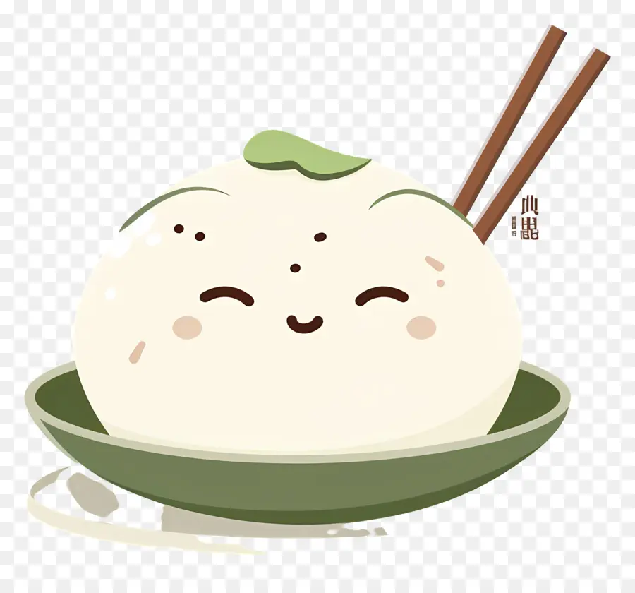 Baozi，Boulette Mignonne PNG