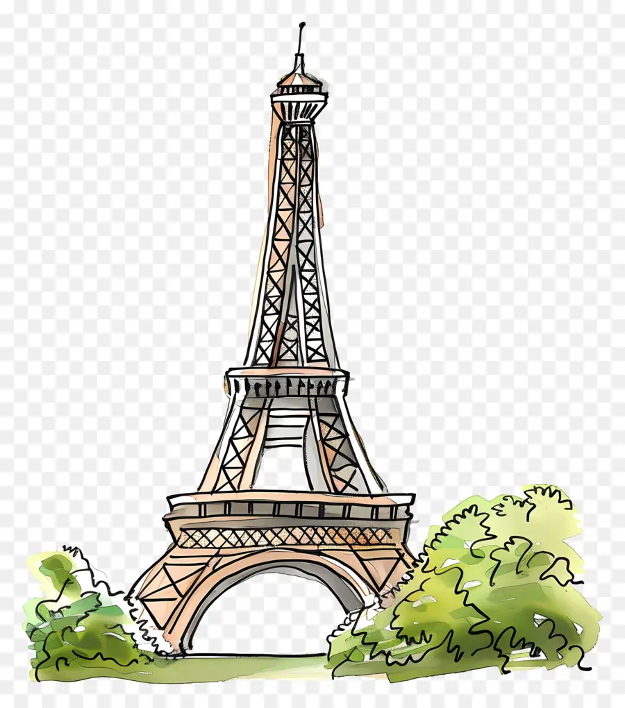 Tour Eiffel，Paris PNG