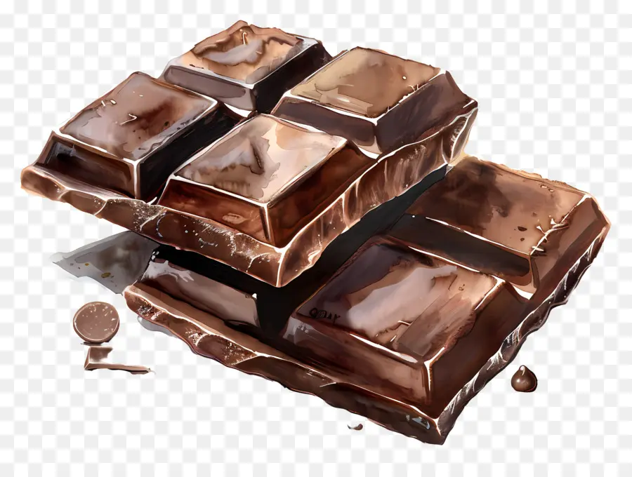 Chocolat，Barre De Chocolat PNG