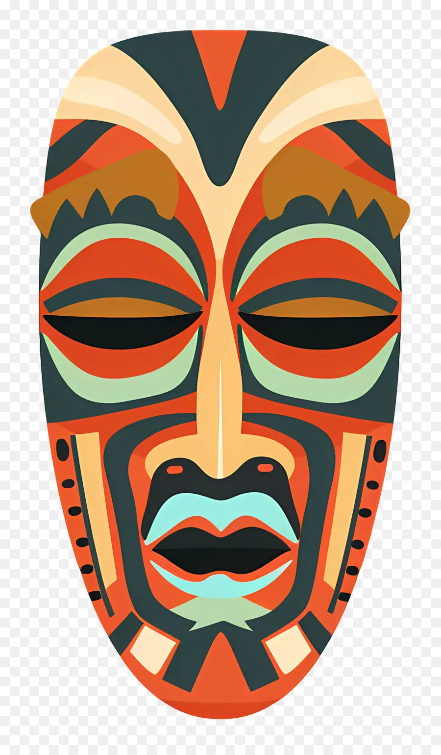 Masque Tribal，L'art Africain PNG