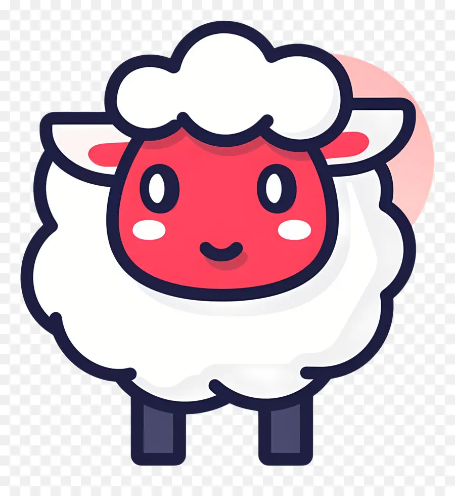 Les Moutons De Dessin Animé，Animal Laineux PNG